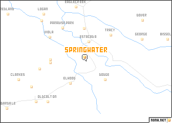 map of Springwater