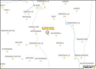 map of Spring