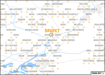 map of Spurkt