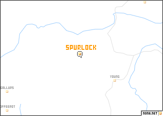 map of Spurlock