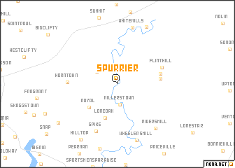 map of Spurrier