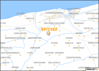 map of Spycker