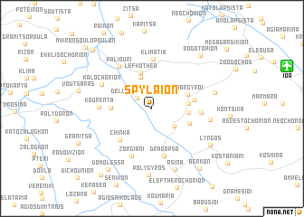 map of Spýlaion