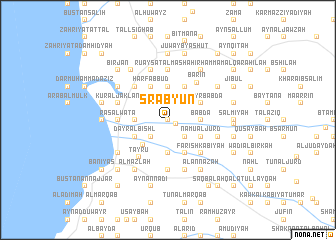 map of Srābyūn