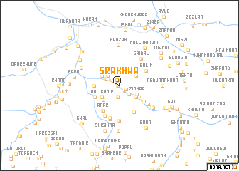 map of Sra Khwa