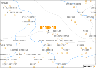 map of Srarhna