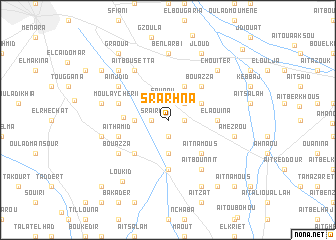 map of Srarhna