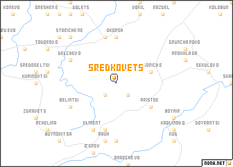map of Sredkovets