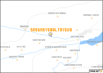 map of Sredneye Baltayevo
