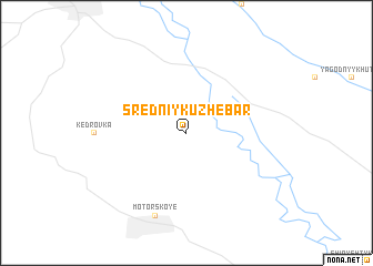 map of Sredniy Kuzhebar