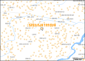 map of Srednja Trnova