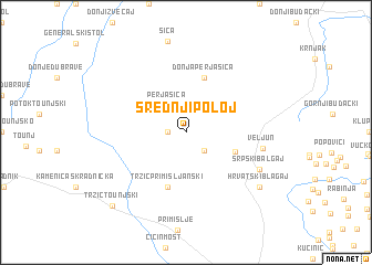 map of Srednji Poloj