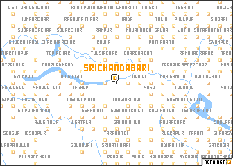 map of Sri Chandabāri