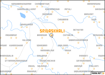 map of Srīdāskhāli