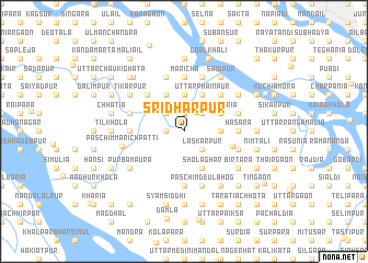 map of Srīdharpur