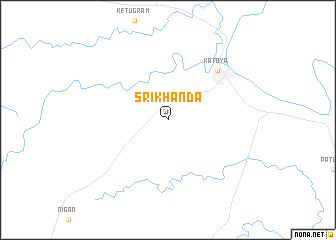 map of Srikhanda