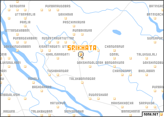 map of Srīkhāta