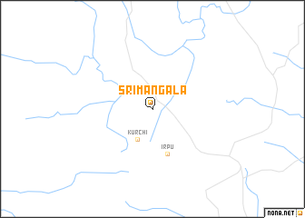 map of Srimangala