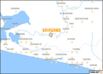 map of Sringabo