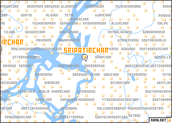 map of Srīpatir Char