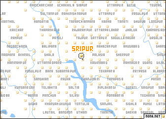 map of Sripur