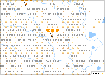 map of Sripur