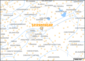 map of Sri Rāmnagar