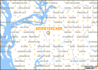 map of Srīrāyer Char