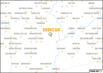 map of Srok Cua