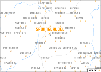 map of Srok Ngua Loeu
