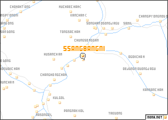 map of Ssangbang-ni