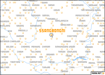 map of Ssangbong-ni