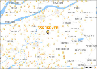 map of Ssanggye-ri