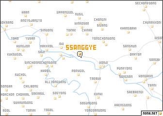 map of Ssanggye