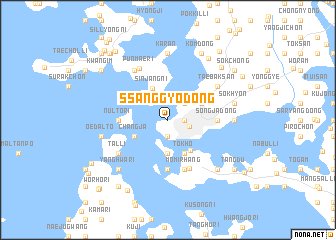 map of Ssanggyo-dong