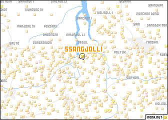 map of Ssangjŏl-li