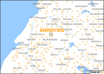 map of Ssangnyong