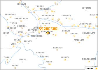 map of Ssangso-ri