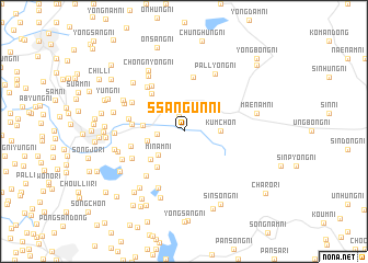 map of Ssangun-ni