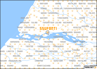 map of Ssu-fan-ti