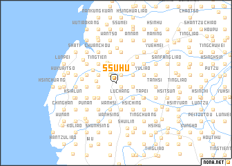 map of Ssu-hu