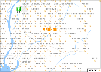 map of Ssu-kou