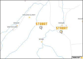 map of Stabat