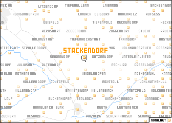 map of Stackendorf