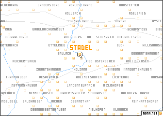 map of Stadel