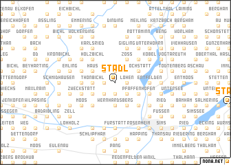 map of Stadl