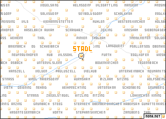 map of Stadl