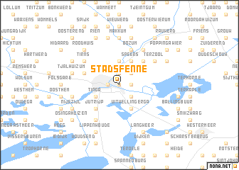 map of Stadsfenne