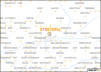 map of Stadterij