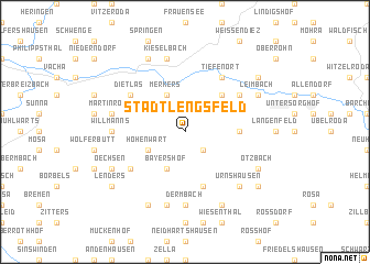 map of Stadtlengsfeld